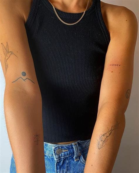 Dainty tattoo placement ideas