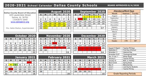 Dallas College Academic Calendar Overview