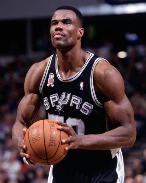 David Robinson Playing Basketball