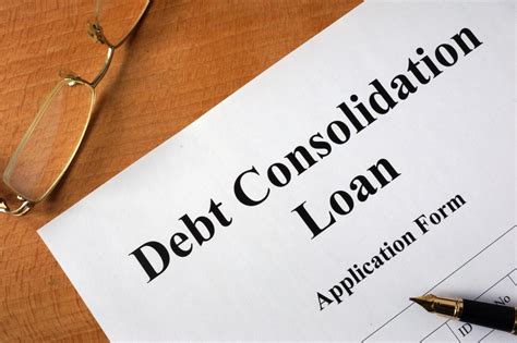 Debt consolidation loans