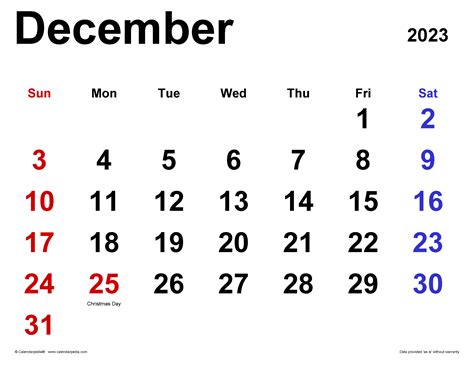 December 23 Calendar Image 3