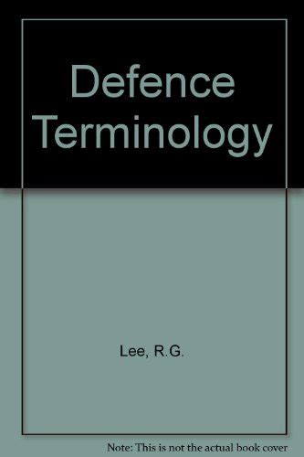 Defence terminology