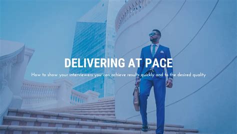 Delivering at Pace Image 1