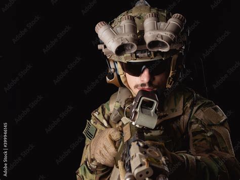 Delta Force Soldier in Training