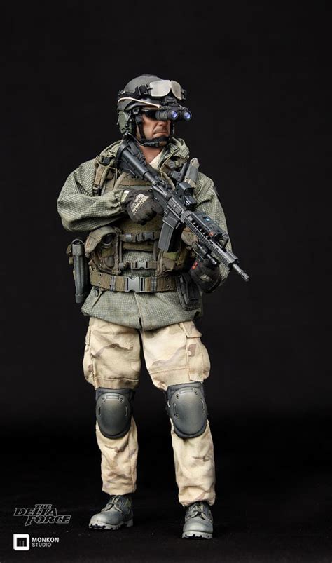 Delta Force Soldier with Night Vision