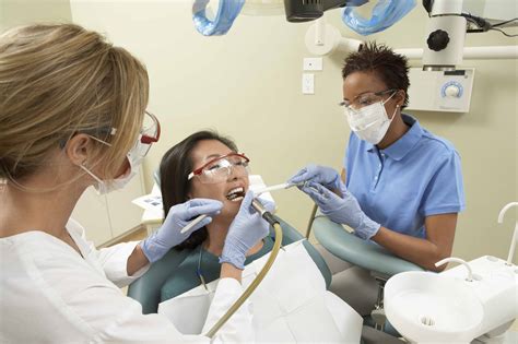 Dental Assistant at Work