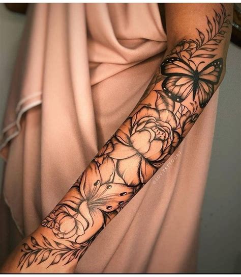 Designing female sleeve tattoos