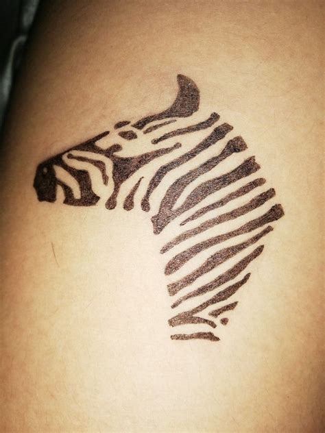 Designing your zebra tattoo