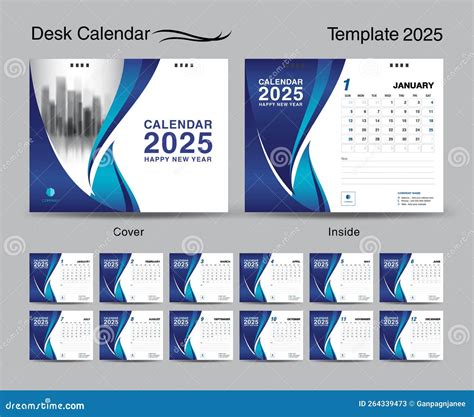 Desk Calendar 2025 Image 3