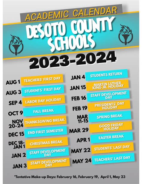 Benefits of Desoto County Schools Calendar