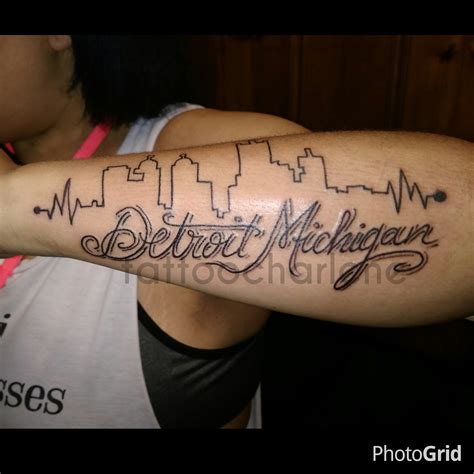 Detroit tattoo design