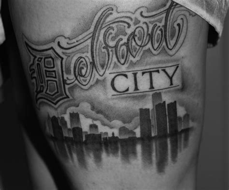 Detroit tattoos design