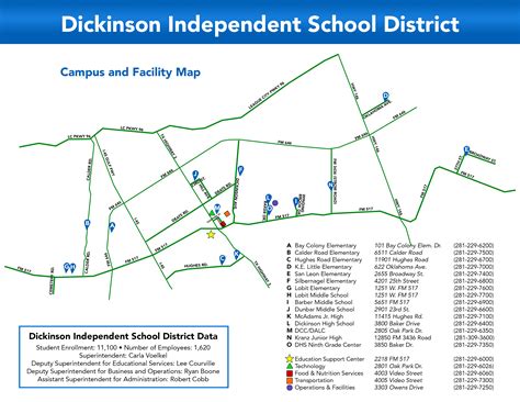 Dickinson ISD School Calendar Image 1