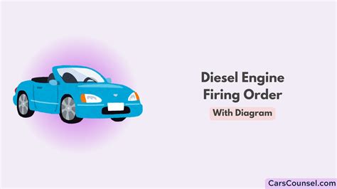 Diesel Engine Firing Order Diagram