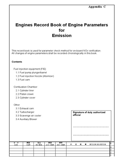 Keeping Records of Diesel Engine Repairs