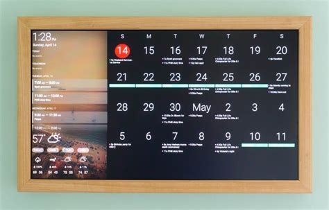 Digital Calendar Boards