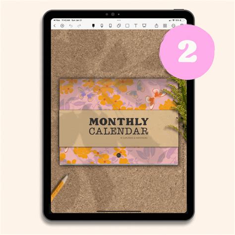 Digital Calendar Templates Image