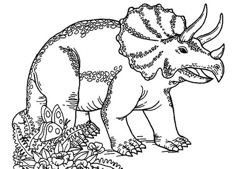 Dinosaur coloring pages to print