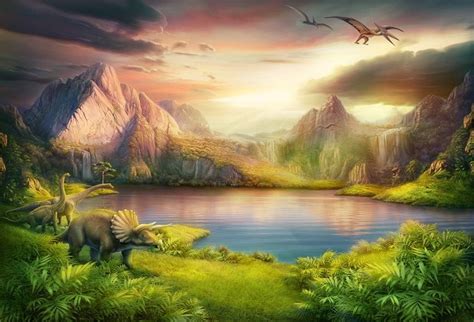 Dinosaur landscapes