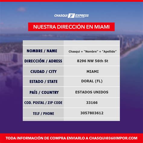 Direcciones en USA