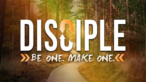 Image of a disciple making disciples