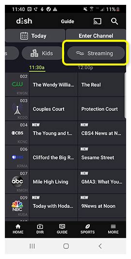 Dish Network Streaming