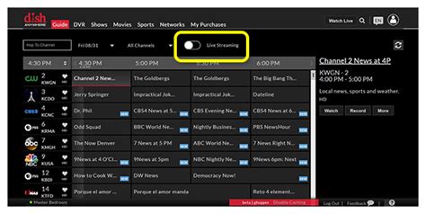 Dish Network Streaming