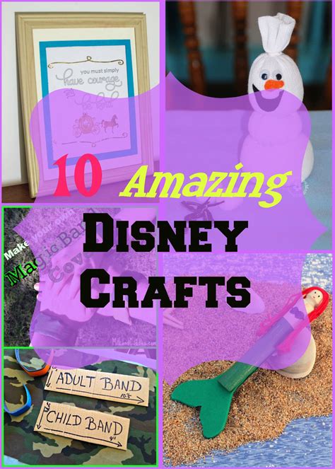 Disney arts and crafts