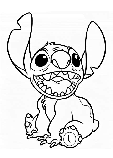 Disney character coloring pages