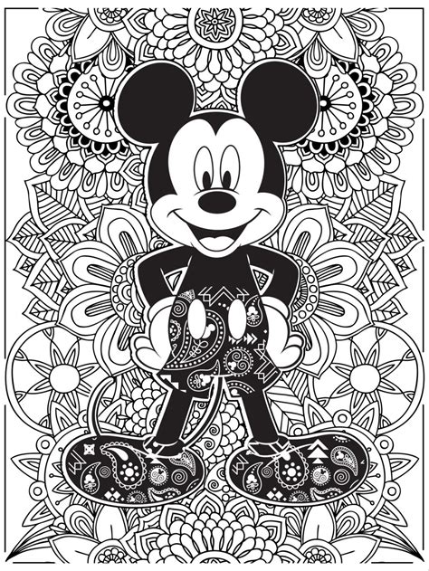 Disney coloring pictures for adults