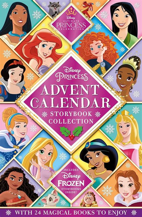 Disney Princess Advent Calendar Stickers