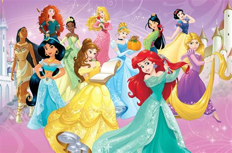 Disney Princesses coloring page