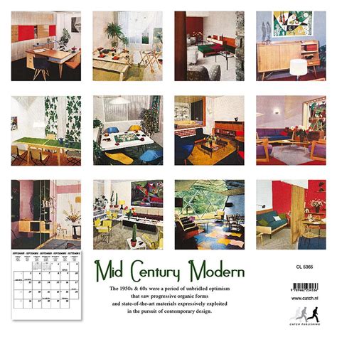 Displaying mid century calendars