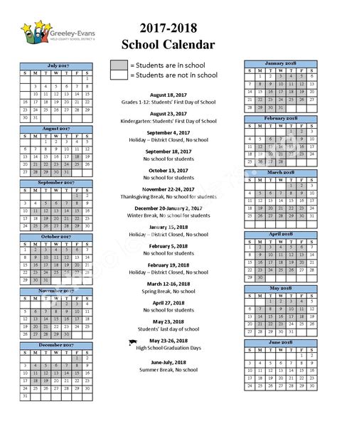 District 6 Calendar Features