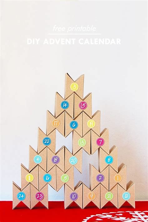 DIY Advent Calendar Templates