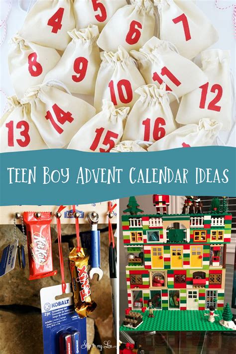 DIY Teen Boy Advent