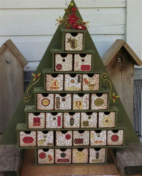 DIY Wooden Advent Calendars