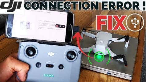 DJI Drone Connection Troubleshooting