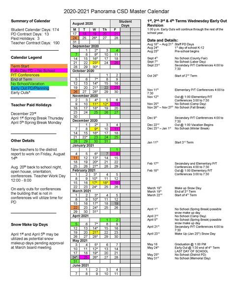 DMACC Academic Calendar Overview