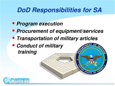 Department of Defense Responsibilities