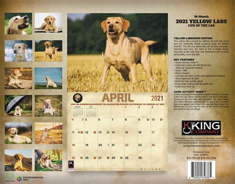 Dog Calendar Templates