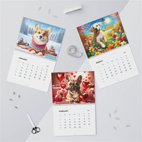 Dog Calendar Themes