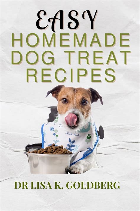 Dog treat recipe book