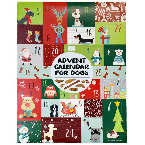 Dog Treats Advent Calendar Box