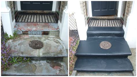 Grey Door Step Paint Color Ideas