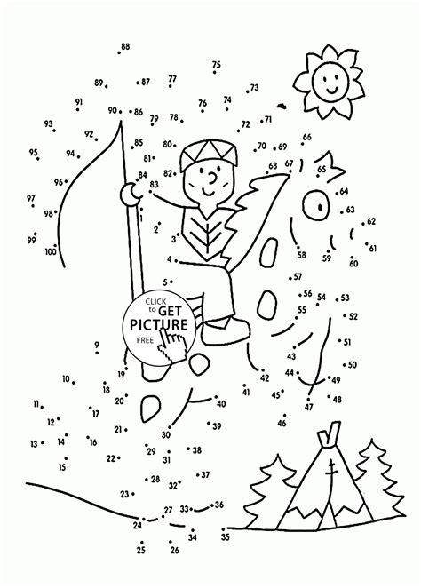 Dot To Dot Printable Fun Image