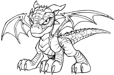 Dragon Coloring Pages