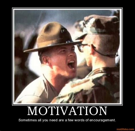 Drill Sergeant Motivation