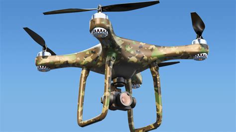 Drone warfare in action