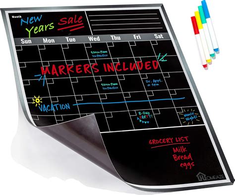 Dry Erase Board Calendar Image 7